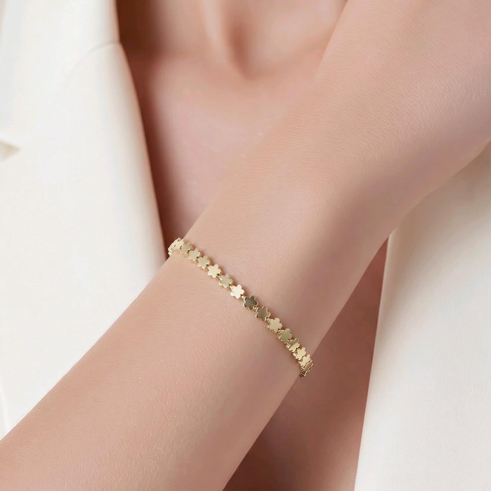 Pulsera flores