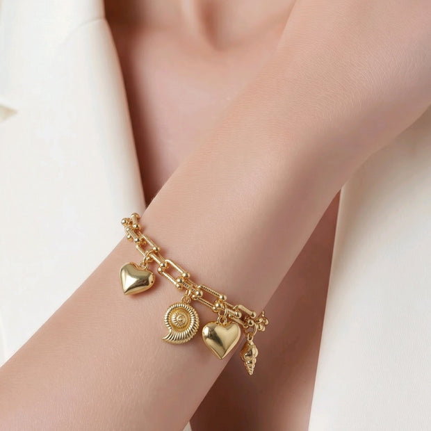 Pulsera tifany corazones