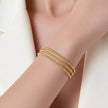 Pulsera aro triple