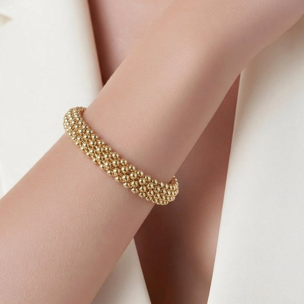 Pulsera aro mini balines