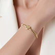 Pulsera snake corazón