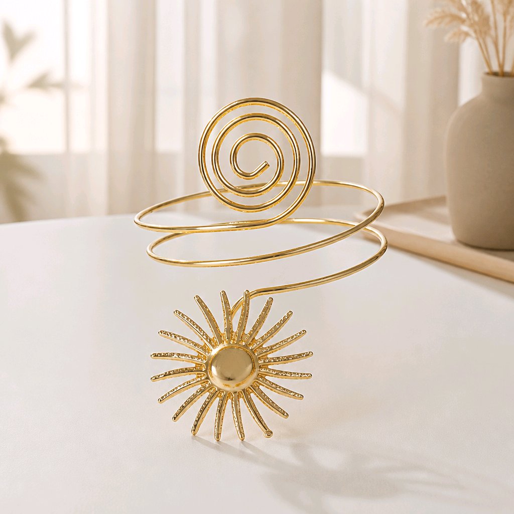 Pulsera brazalete sol