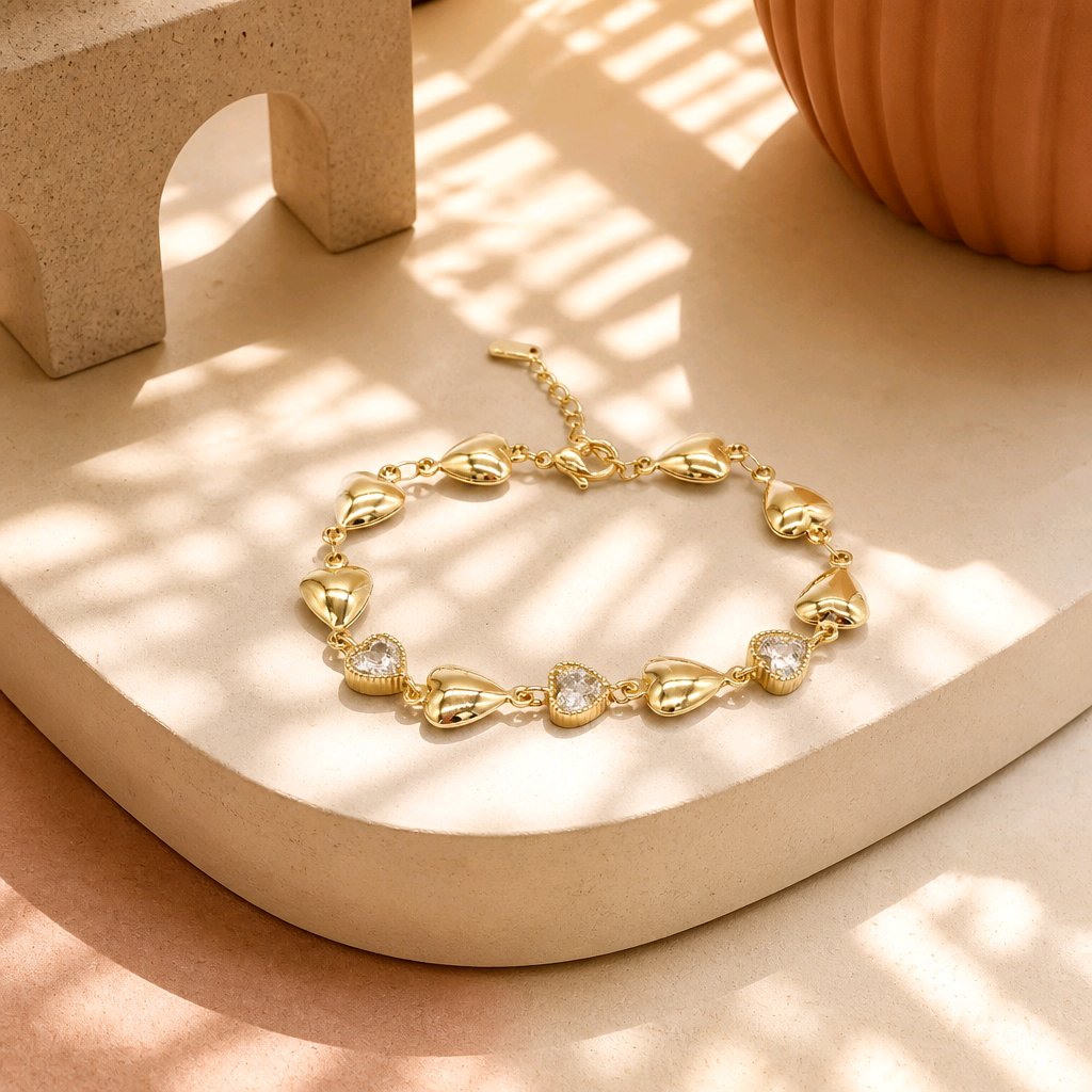 Pulsera corazones