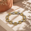Pulsera gucci 2 oros