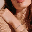 Pulsera baño de plata