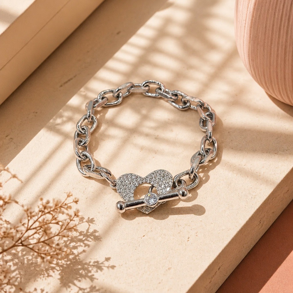 Pulsera corazón