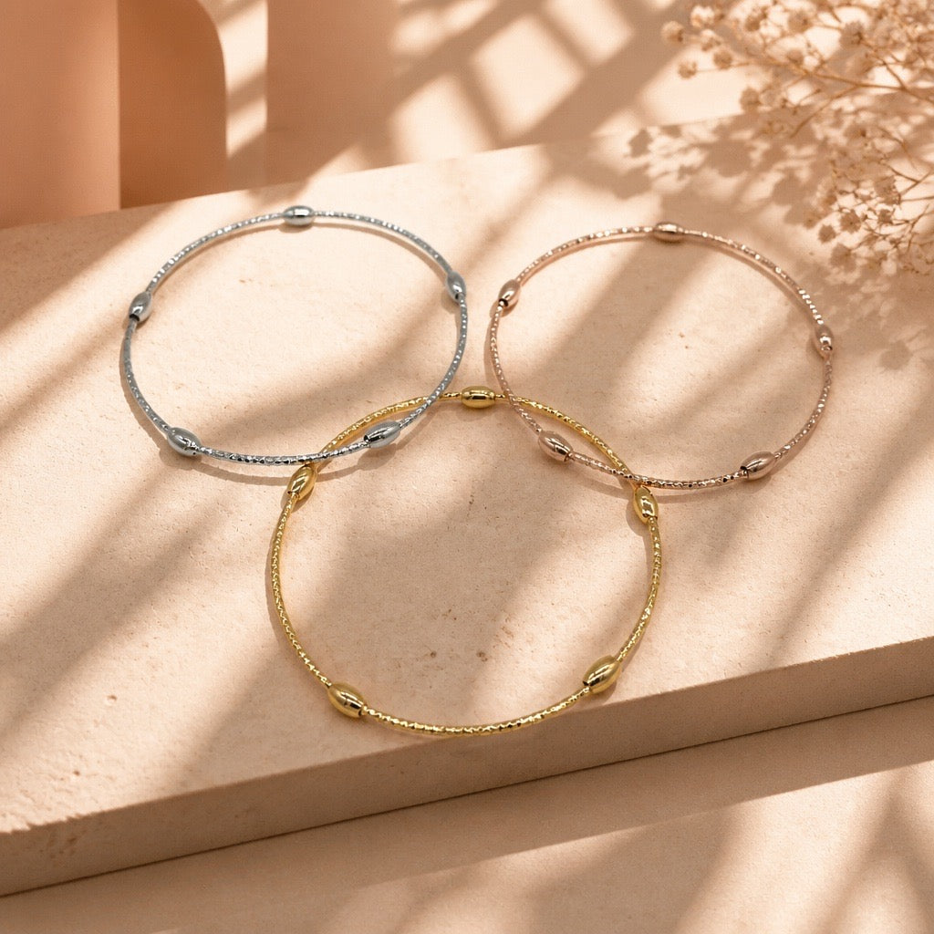 Pulsera aros 3 oros