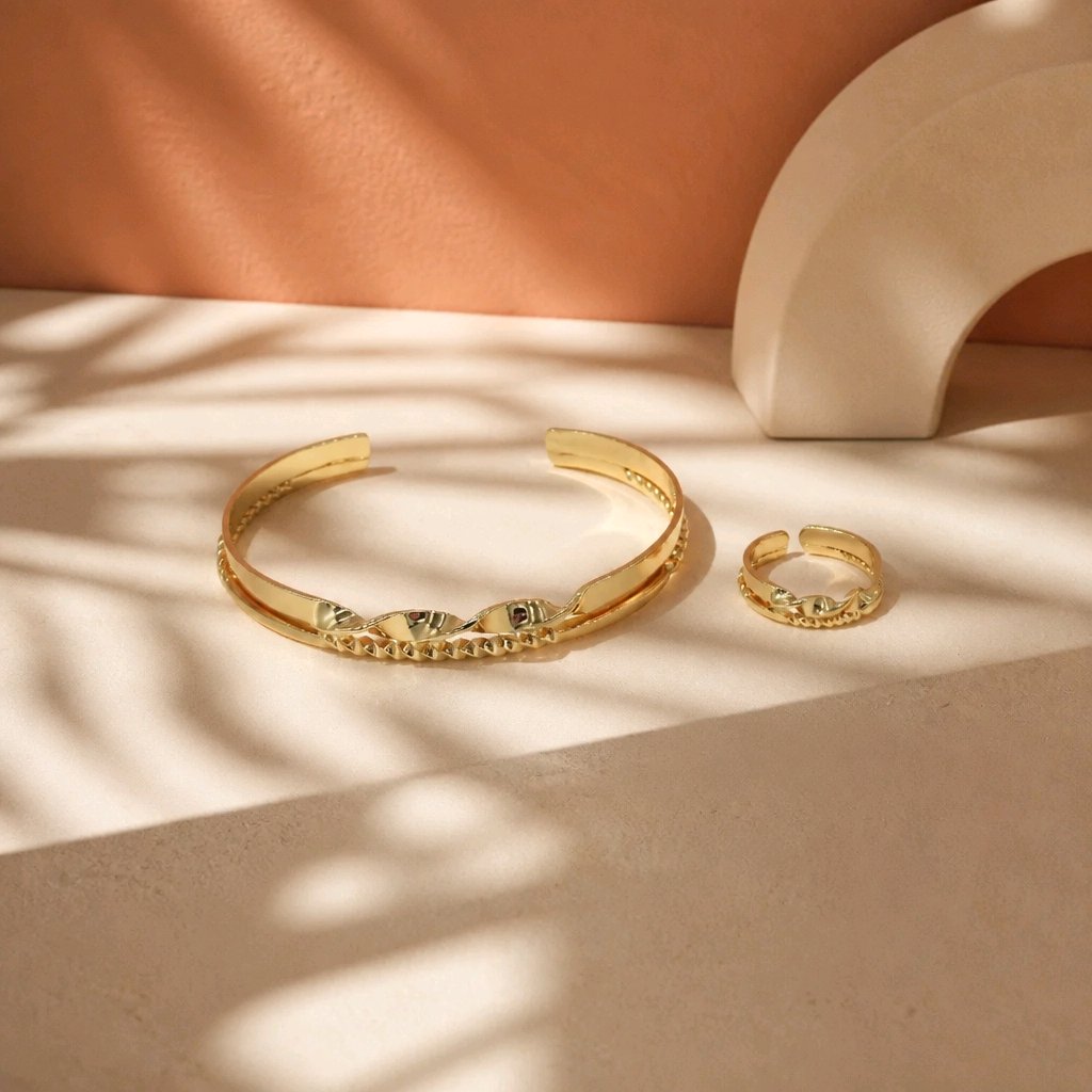 Pulsera aro + anillo