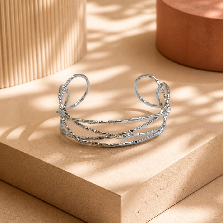 Pulsera aro líneas P