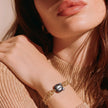 Pulsera gatico en vidrio