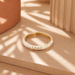 Pulsera aro perlado