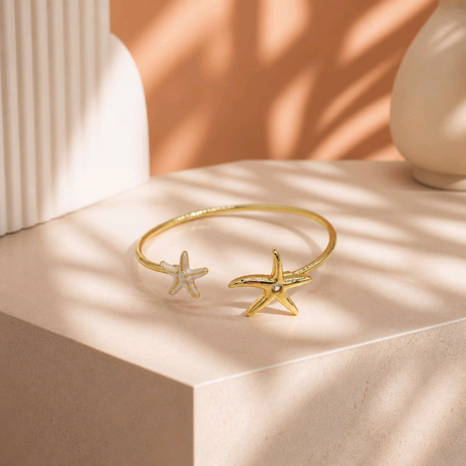 Pulsera aro estrella de mar
