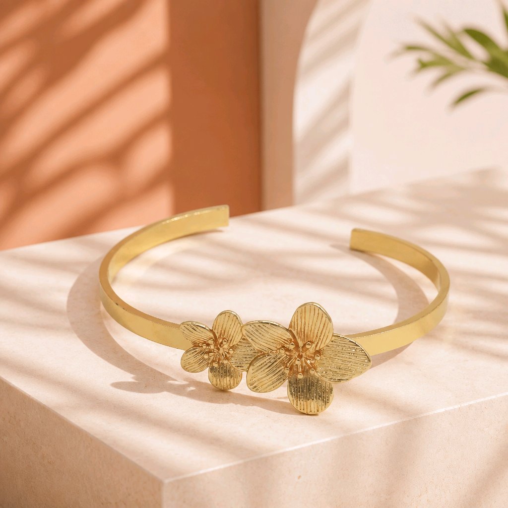Pulsera aro flor