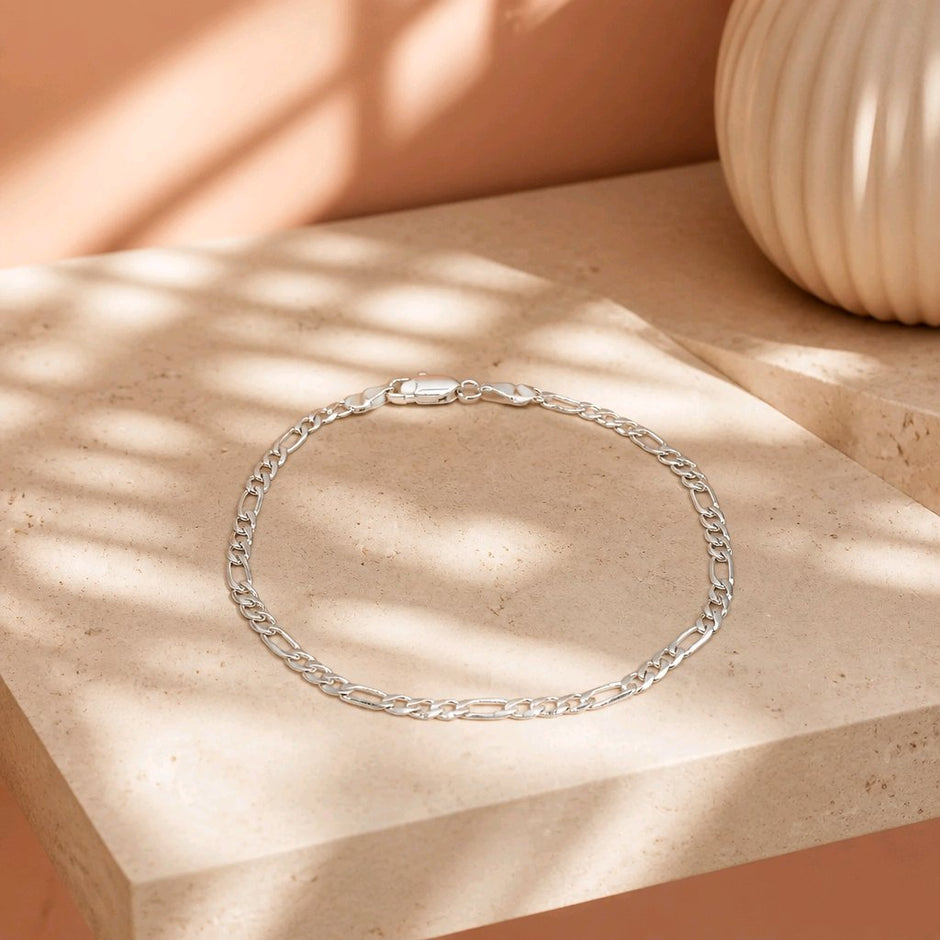Pulsera 3x1 baño de plata