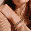 Pulsera gucci 2 oros