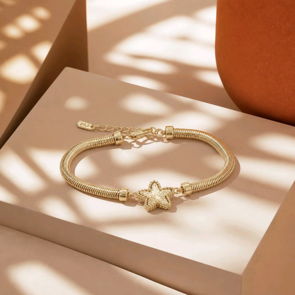 Pulsera snake flor