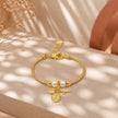 Pulsera tipo pandora virgen