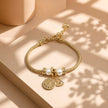 Pulsera tipo pandora virgen