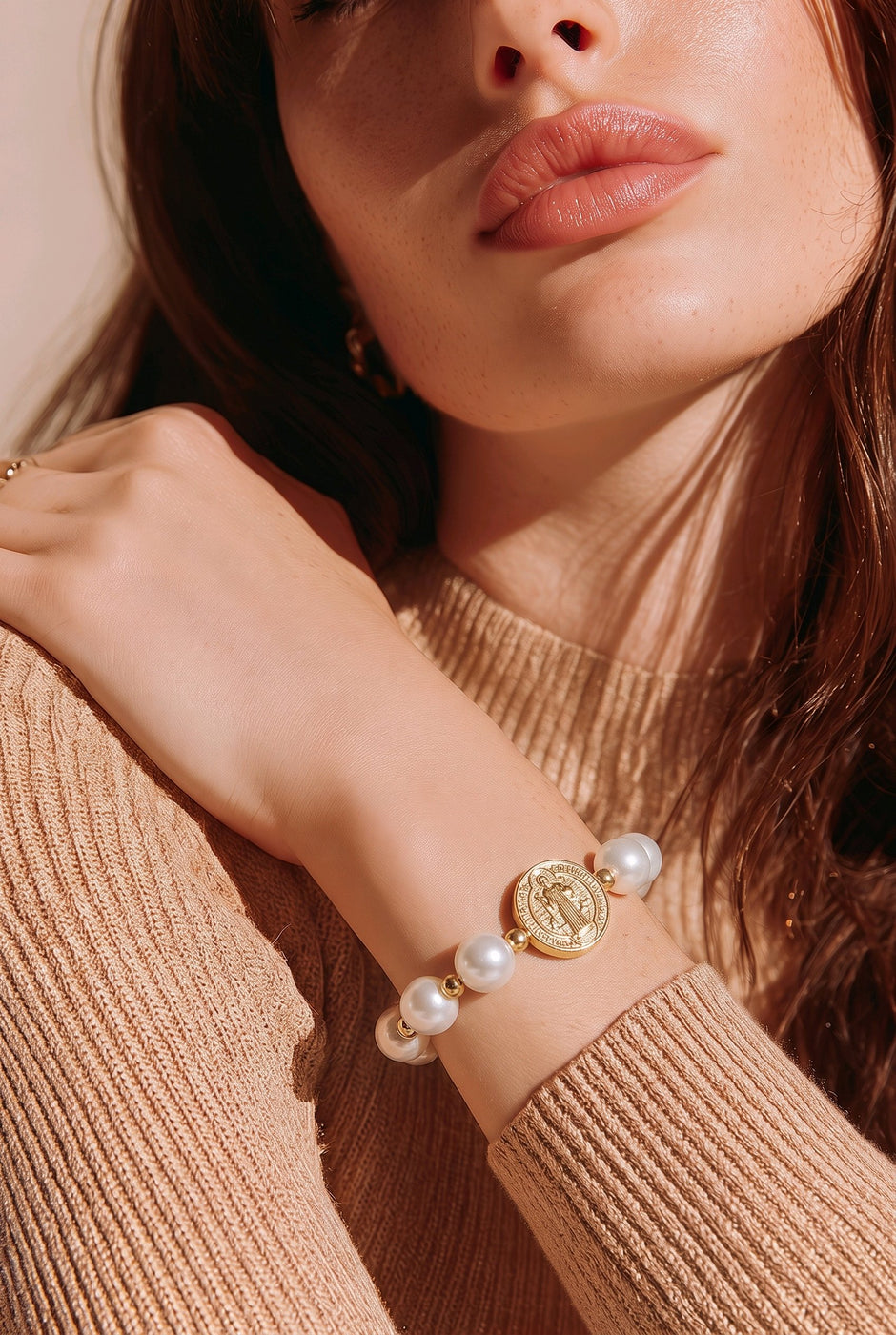 Pulsera perla San Benito