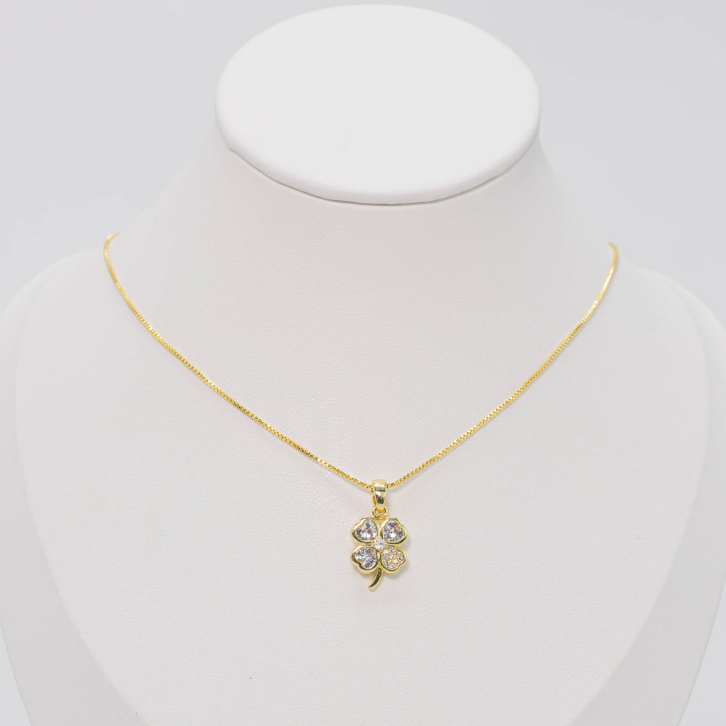 Collar rodio Flor van cleef