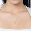 Collar rodio van cleef