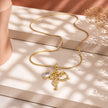 Collar rodio dijes mar