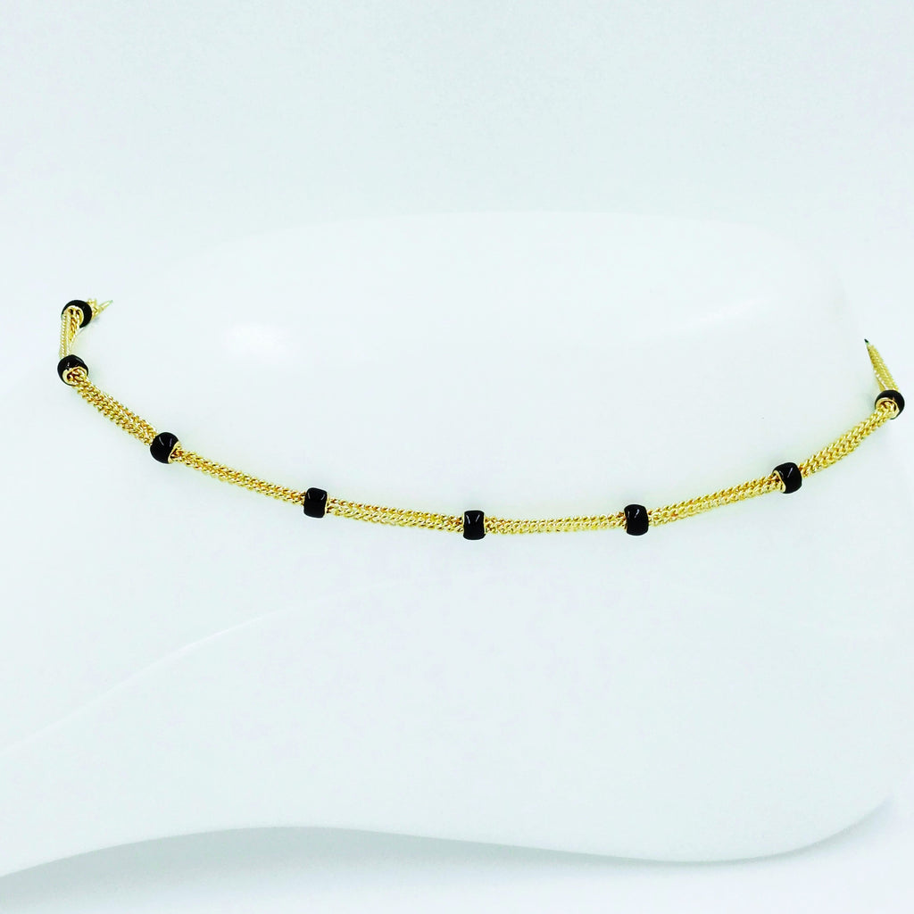 Tobillera Punto Negro