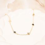 Tobillera van cleef negro