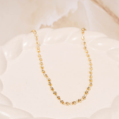 Tobillera balin diamantado