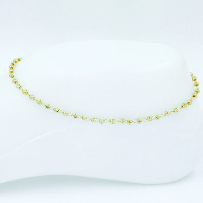 Tobillera balin diamantado