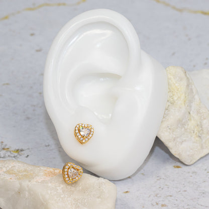 Topo zircón corazon (8mm)