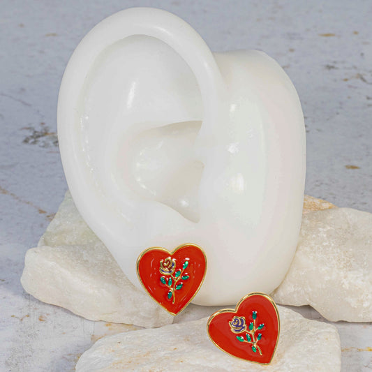 Topo corazon rosa