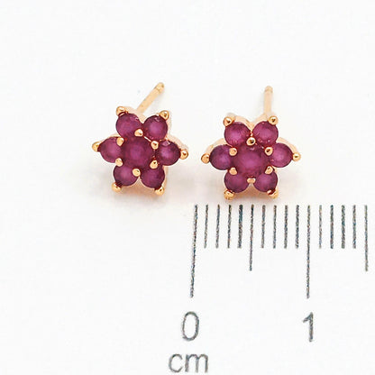 Topo flor magenta