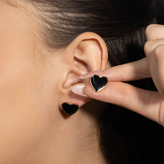 Topo corazon esmaltado (1,1cm)
