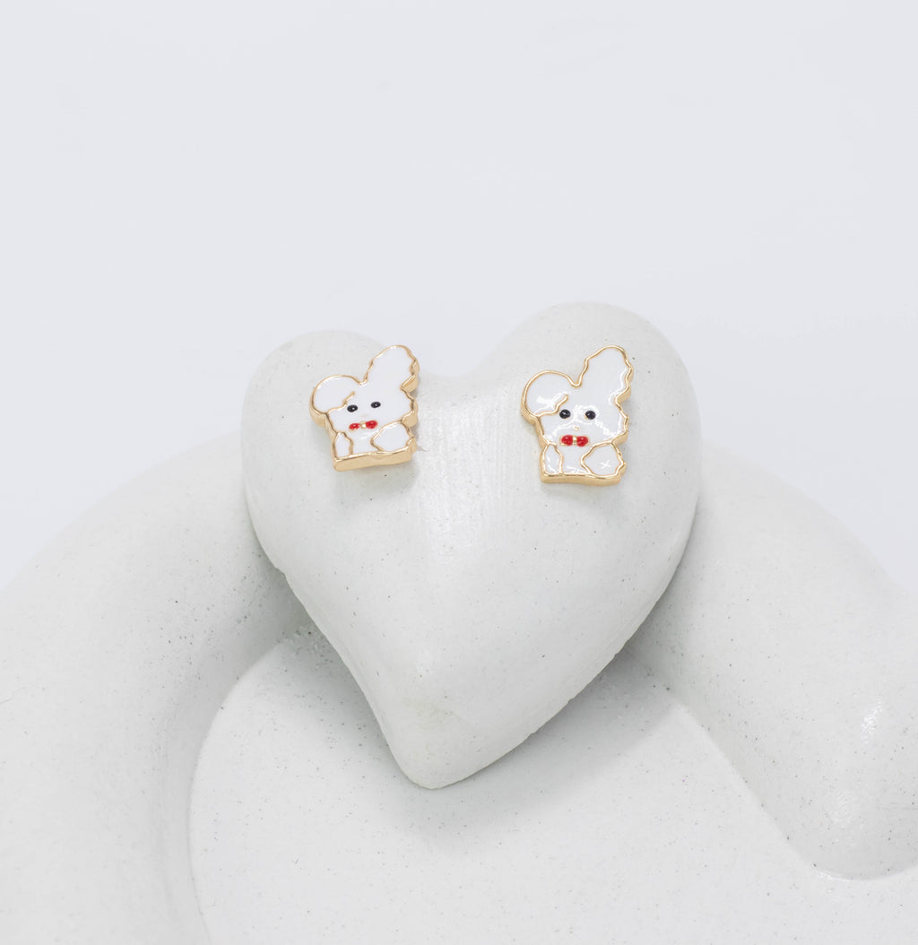 Topo conejito esmaltado