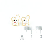 Topo conejito esmaltado