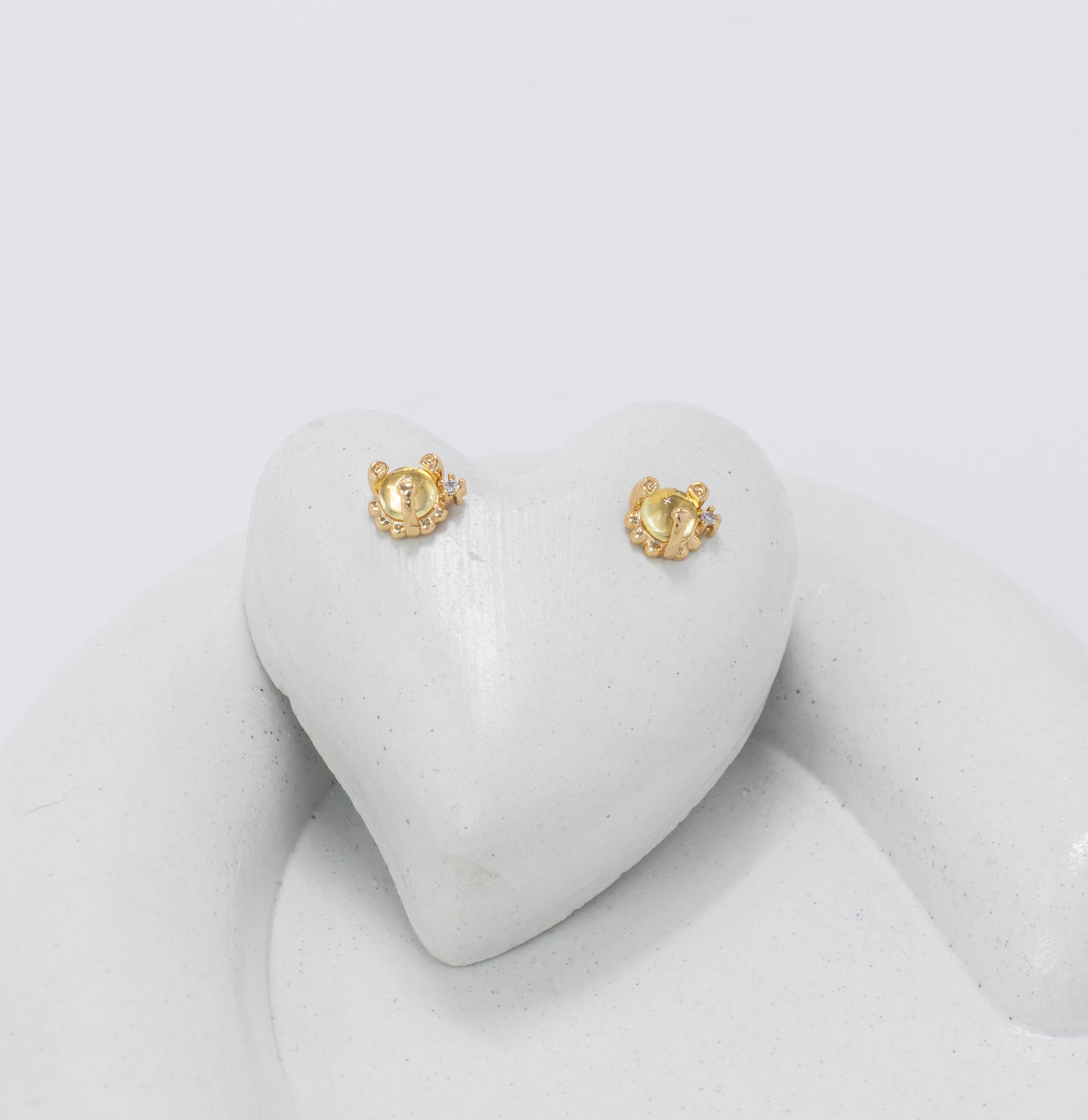 Topo leoncito cristal