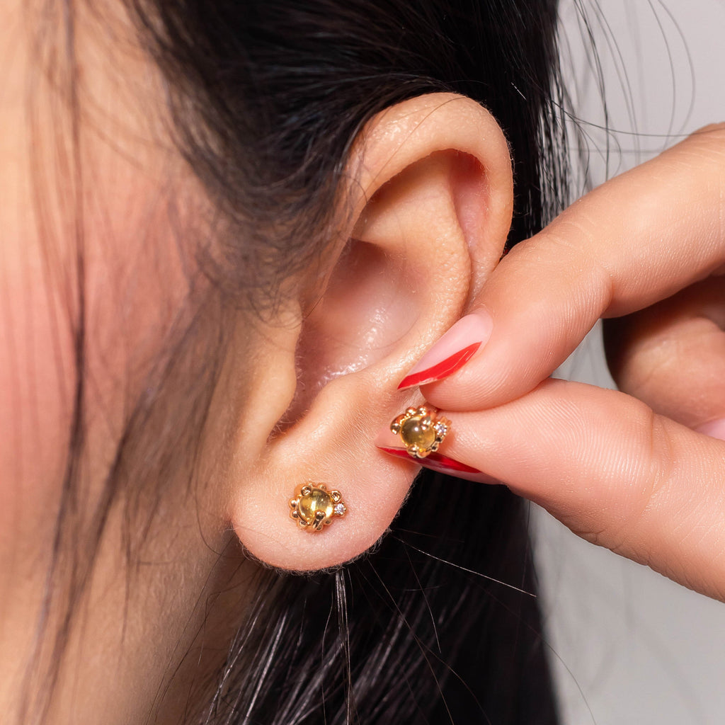 Topo leoncito cristal