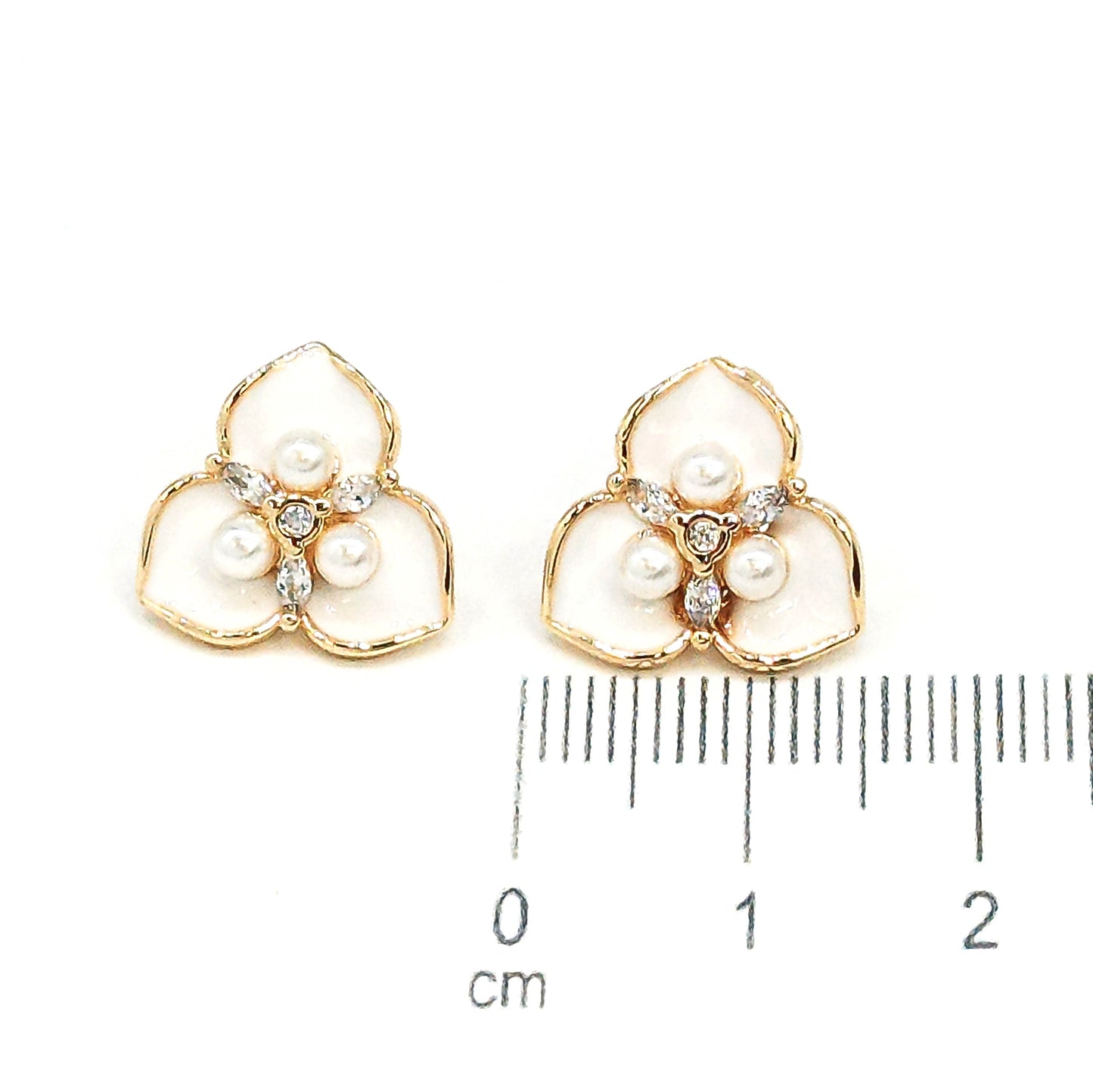 Topo flor perla