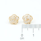 Topo flor de loto esmaltado