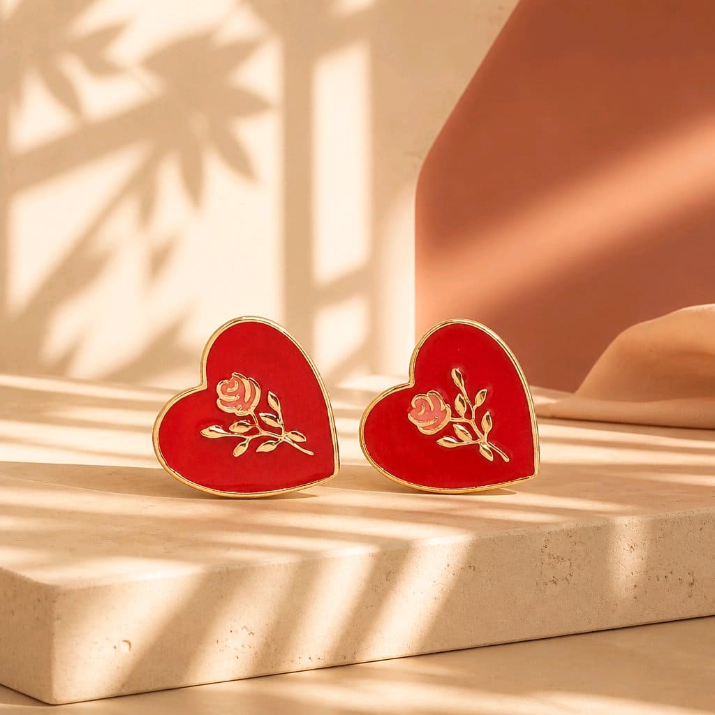 Topo corazon flor