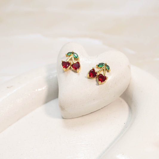 Topo cereza corazón