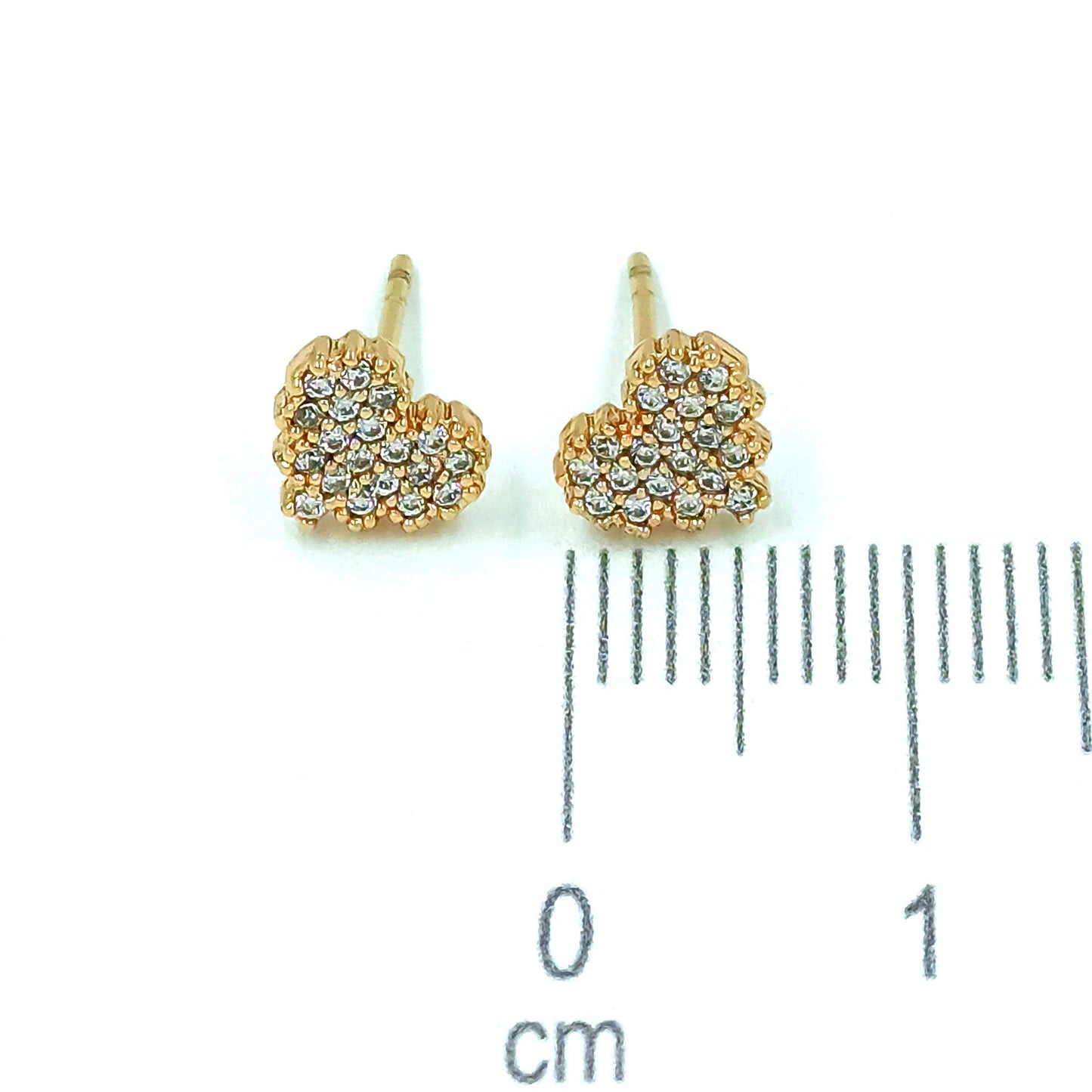 Topo corazón micdrozircon