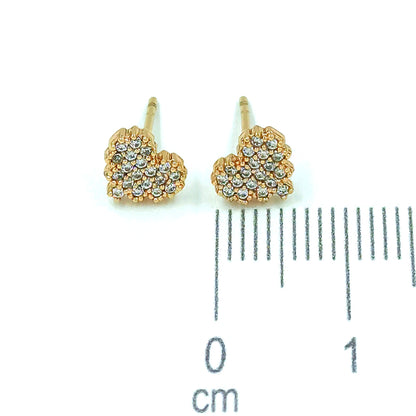 Topo corazón micdrozircon