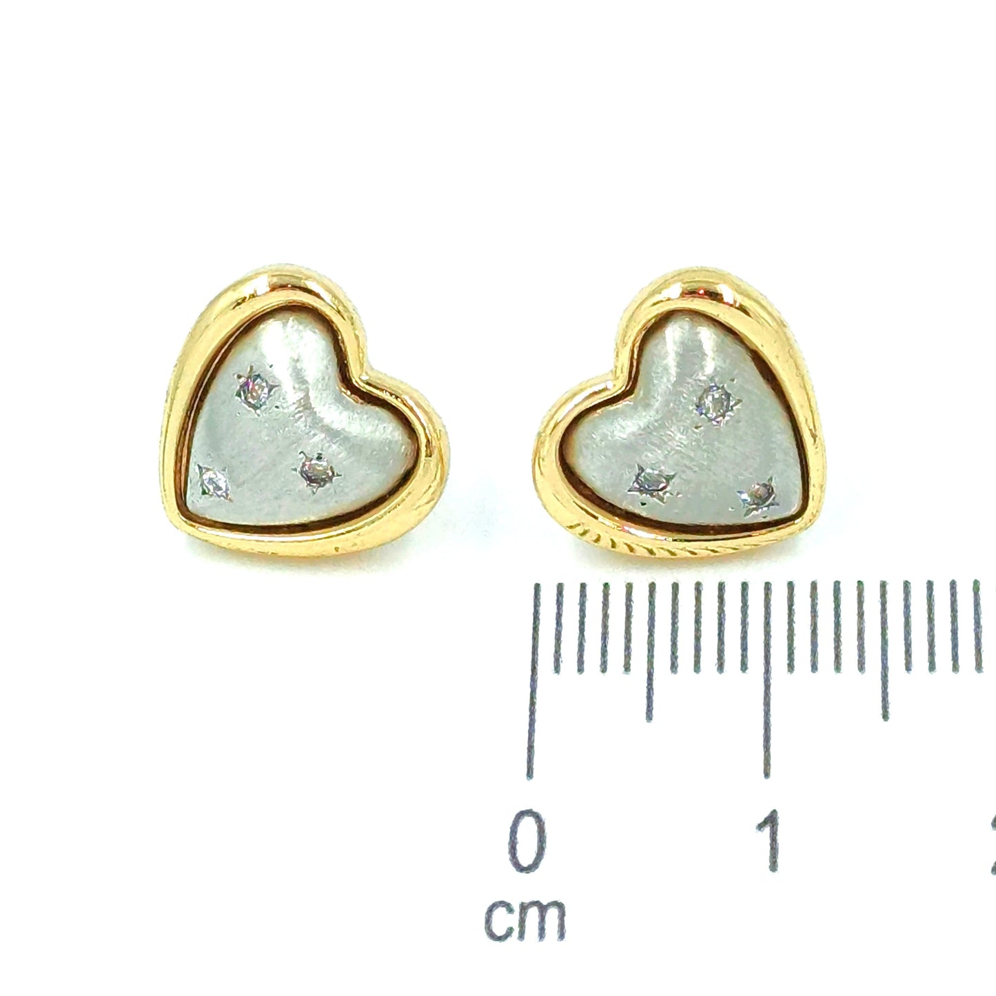 Topo corazón  2 oros