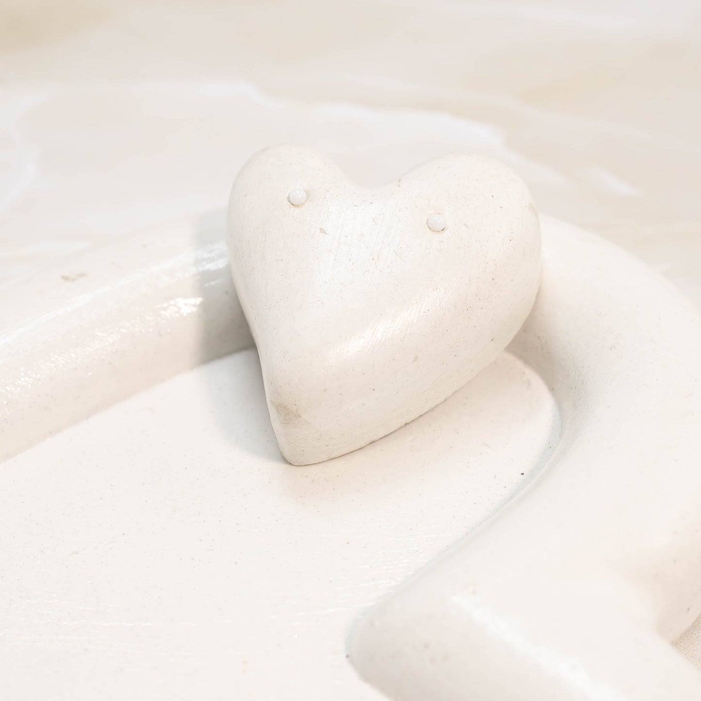 Topo balín cerámica #2 blanco