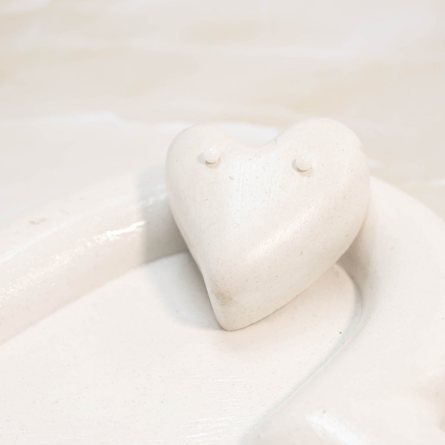 Topo balín cerámica #3 blanco