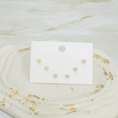 Topo trío bola de fuego 3 oros