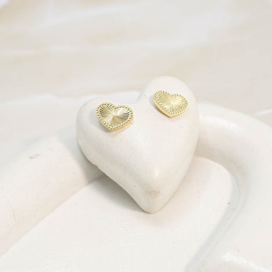 Topo corazón  diamantado