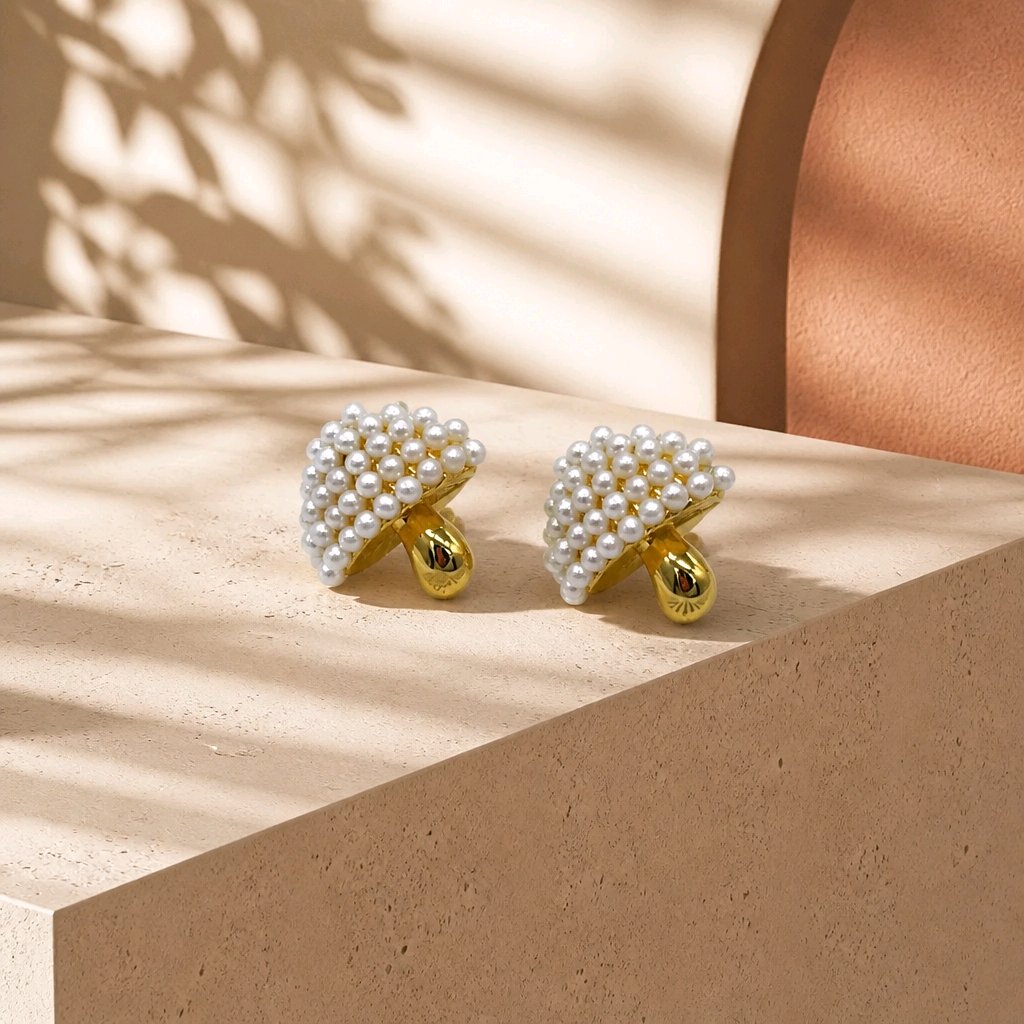 Topo honguito mini perlas